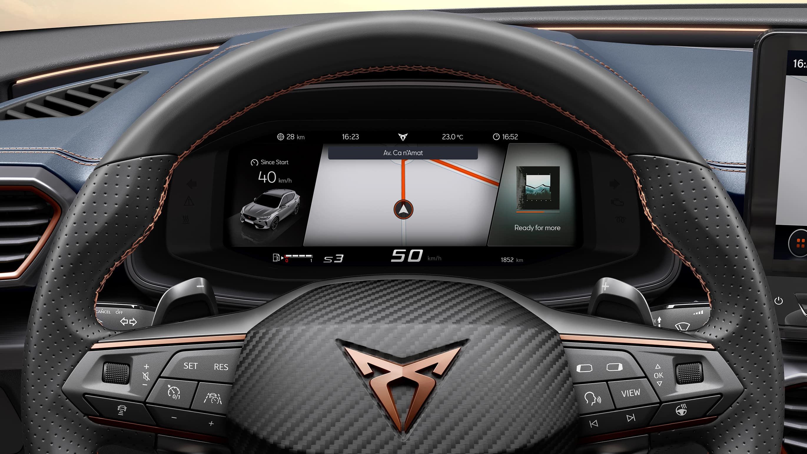 CUPRA Formentor Armaturen