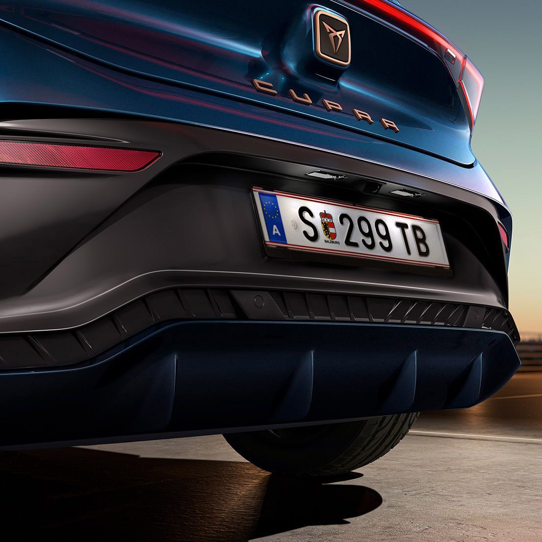 CUPRA Born Heckansicht