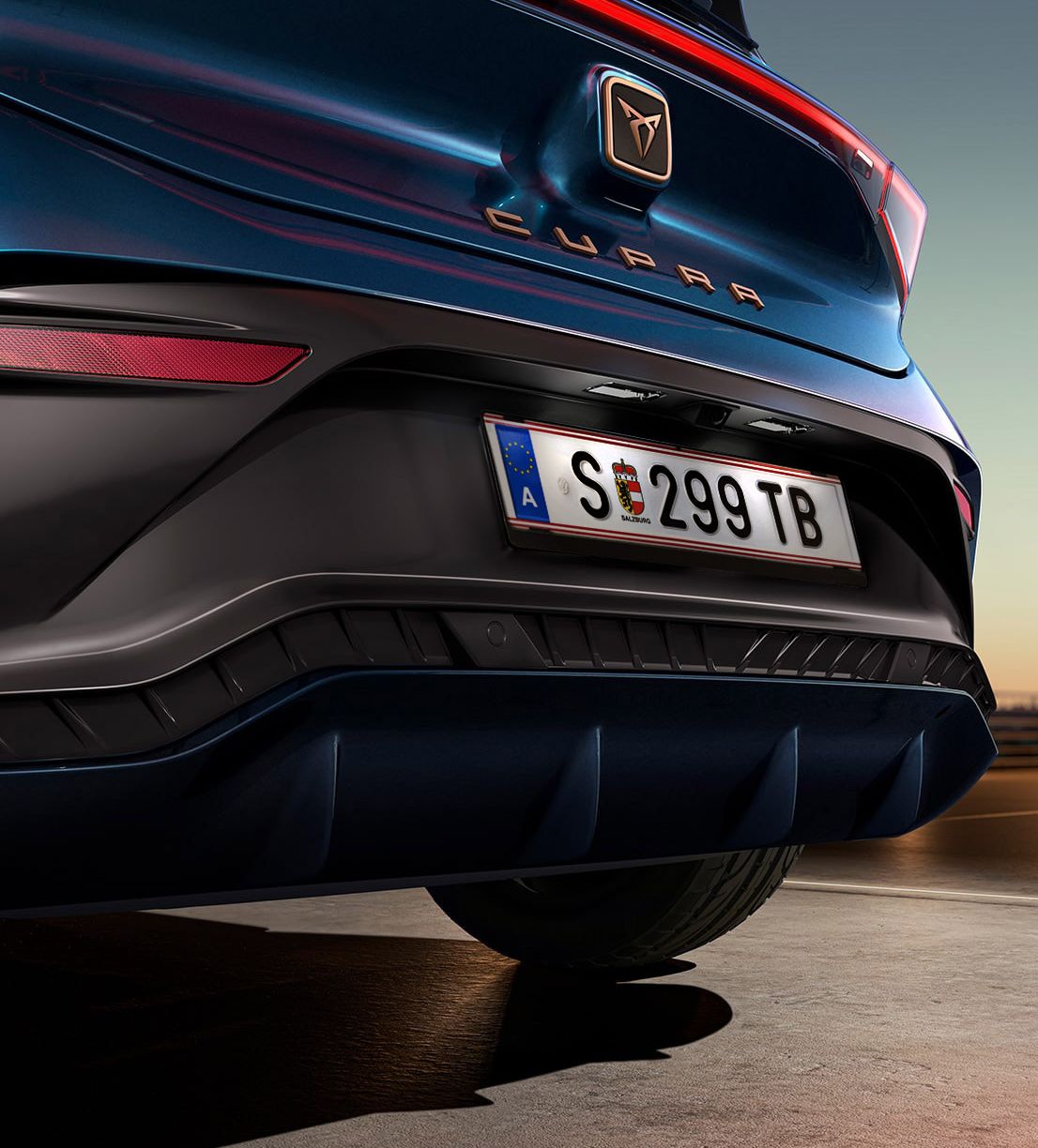 CUPRA Born Heckansicht