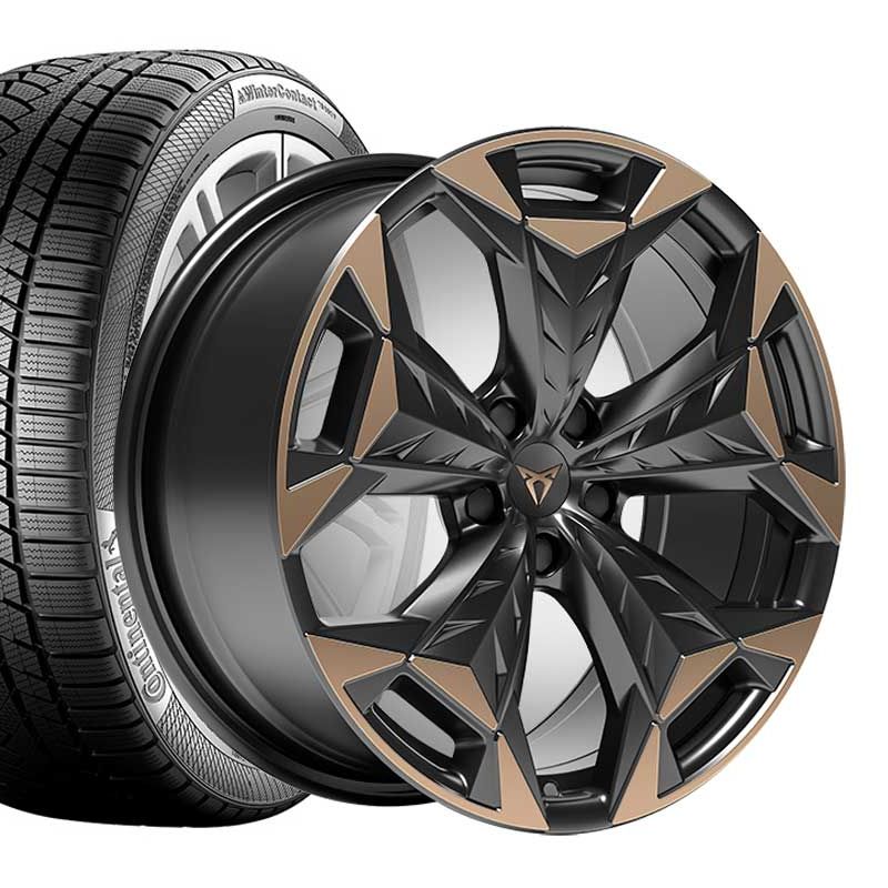 CUPRA Winterkompletträder Cosmic 19 Zoll für den CUPRA Terramar.