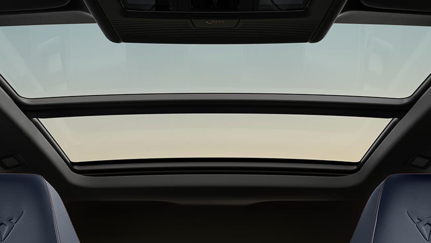 Elektronisches Panoramadach