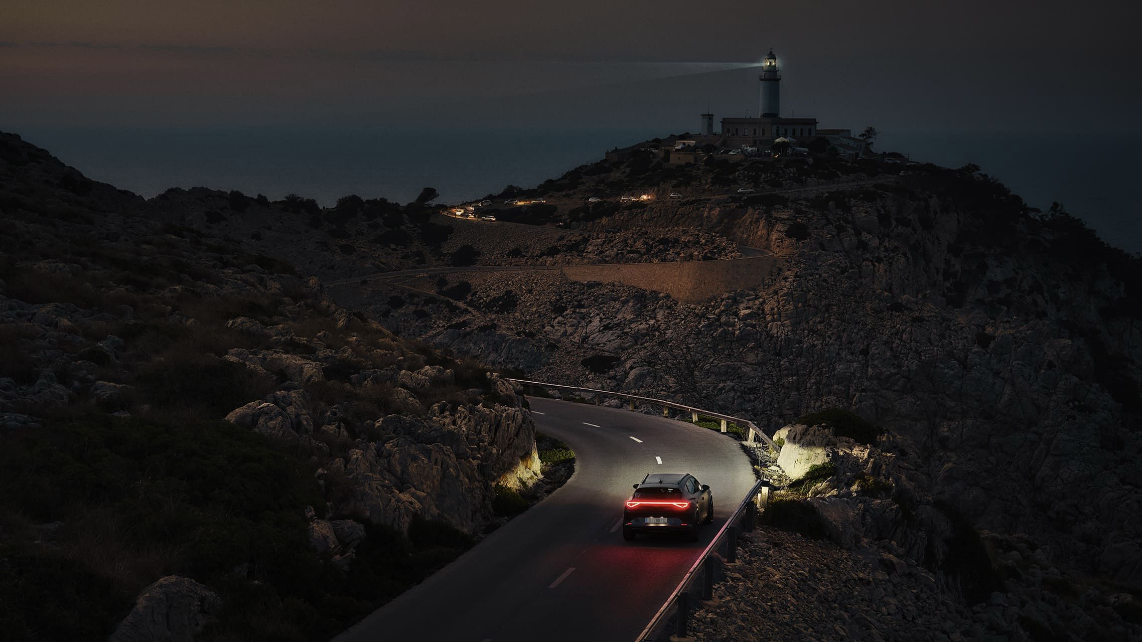 CUPRA Formentor eHybrid bei Nacht