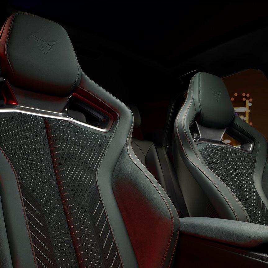 Detailansicht Sitze im CUPRA Born VZ