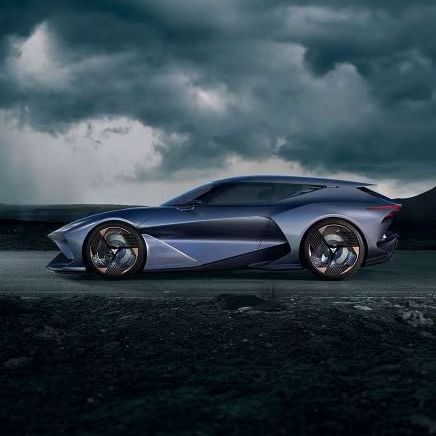 CUPRA DarkRebel Seitenansicht