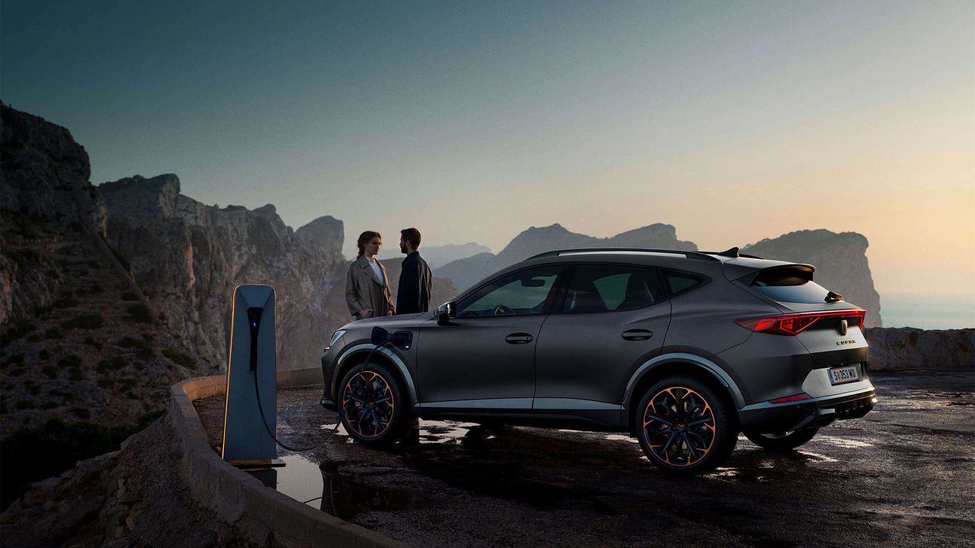 Detailansicht Frontscheinwerfer CUPRA Formentor