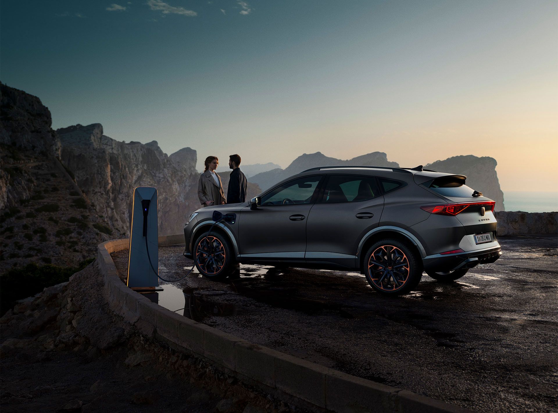 Detailansicht Frontscheinwerfer CUPRA Formentor