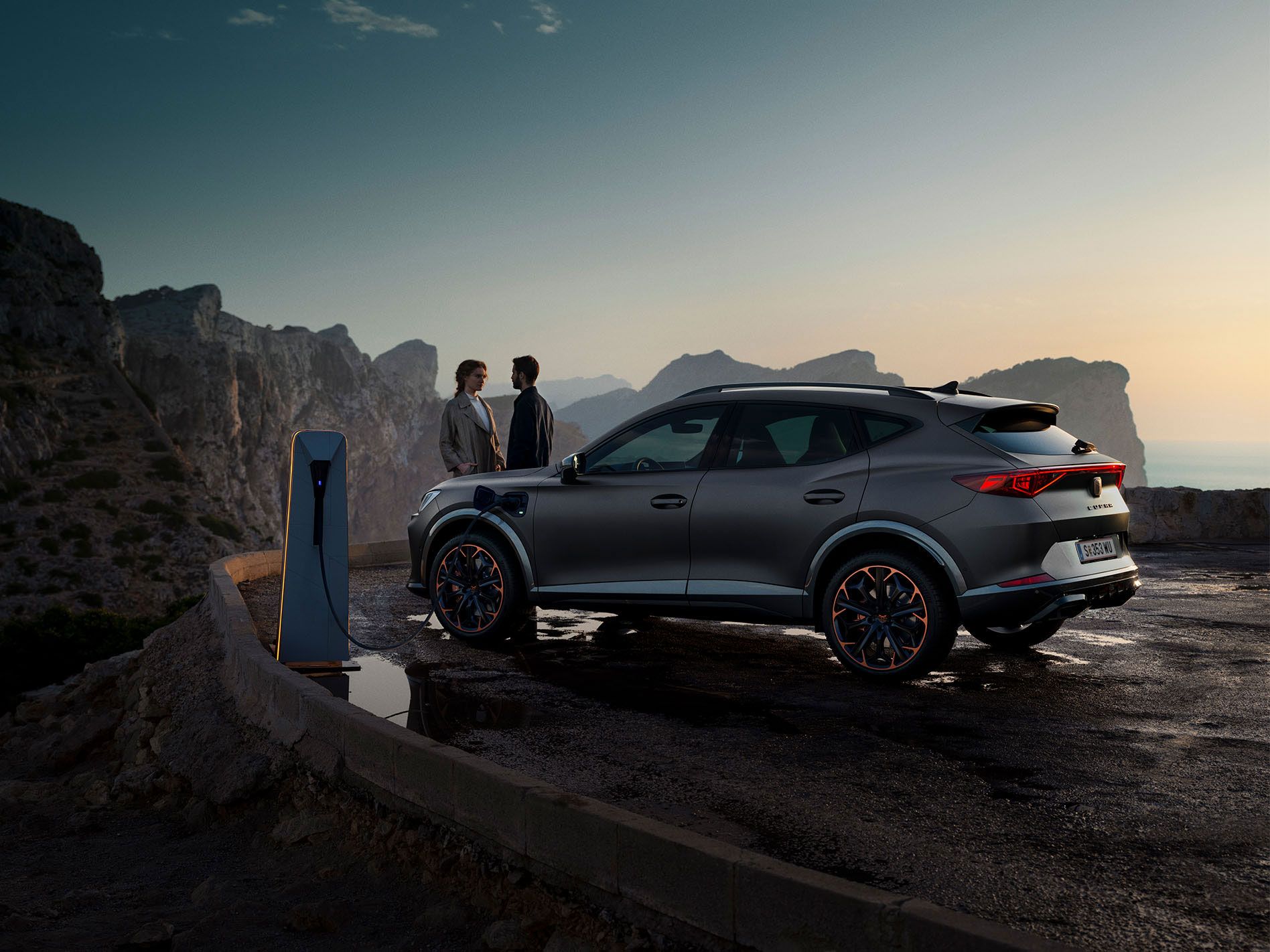 Detailansicht Frontscheinwerfer CUPRA Formentor