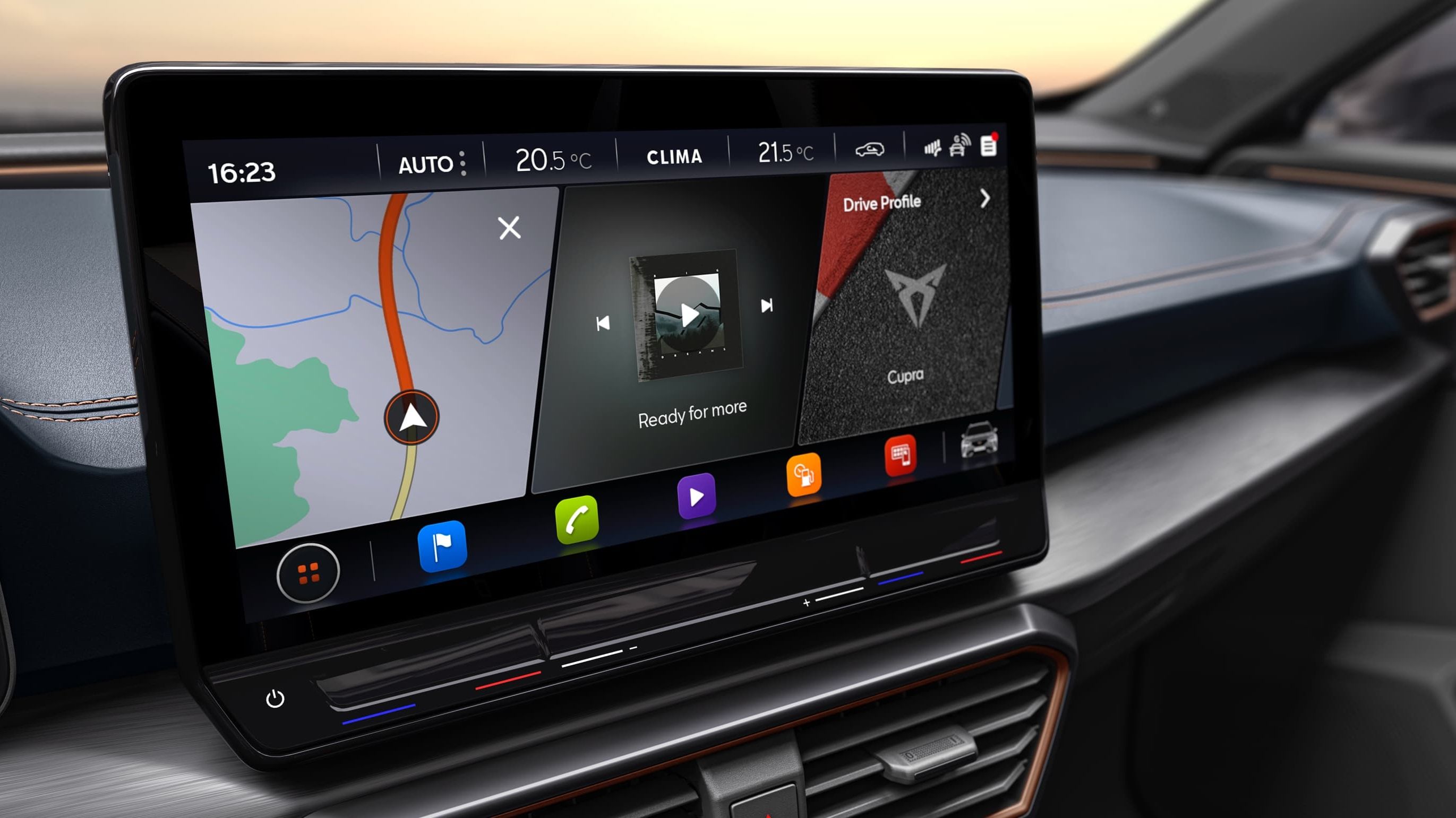 CUPRA Formentor Navigationssystem