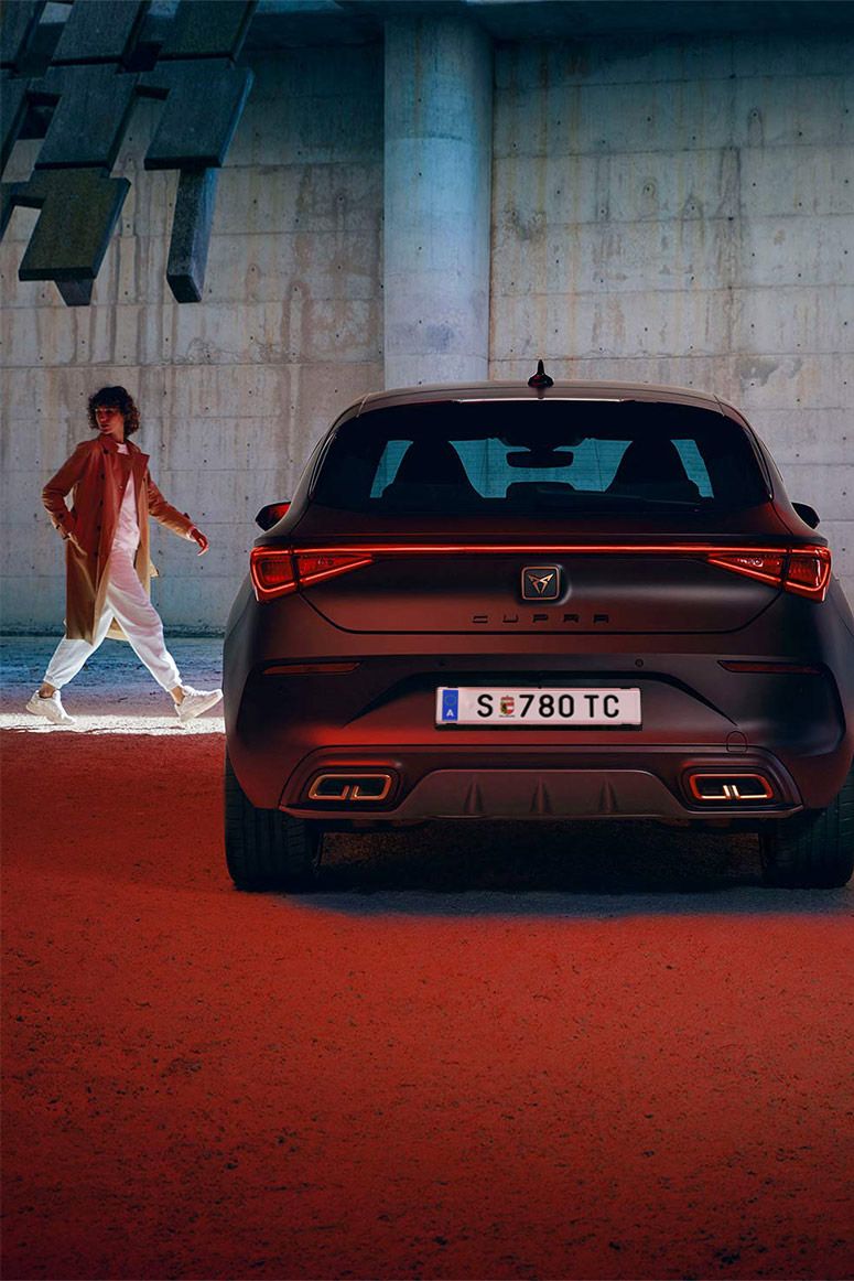 CUPRA Leon Heckansicht