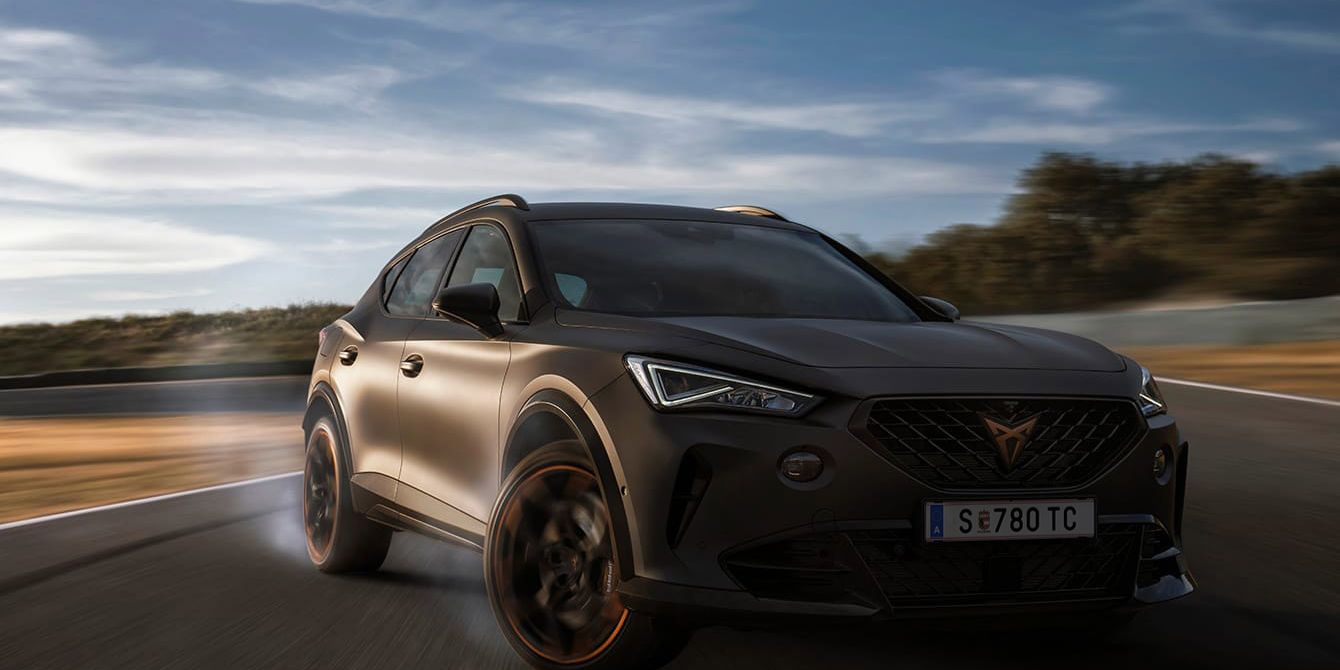 CUPRA Formentor VZ5 in Fahrt