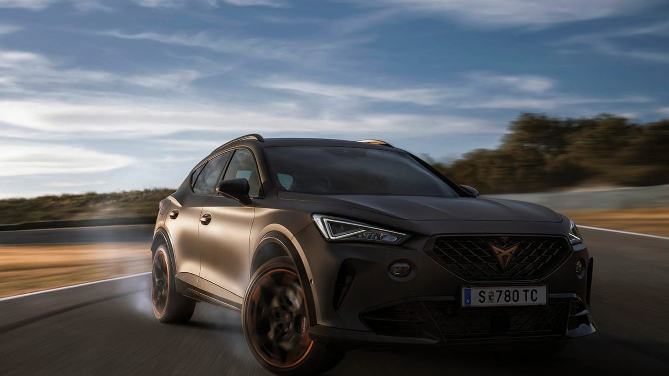 CUPRA Formentor VZ5 in Fahrt