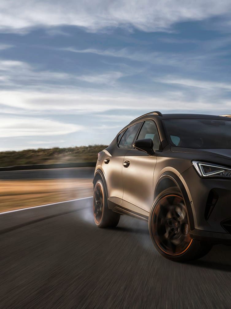 CUPRA Formentor VZ5 in Fahrt