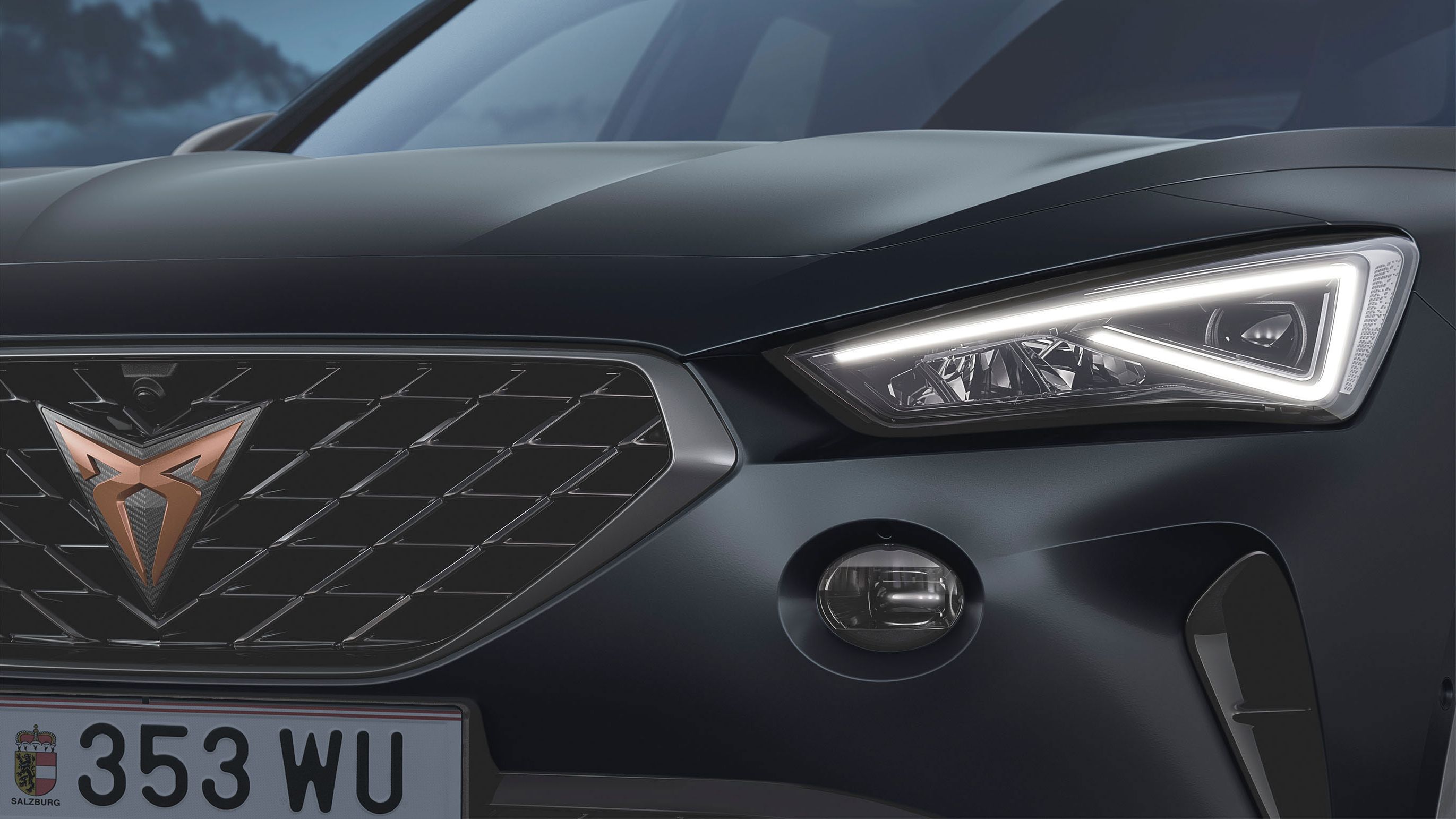 CUPRA Formentor Detailaufnahme der Front