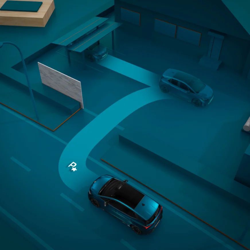 CUPRA Born 12” infotainment Online-Bildschirm 