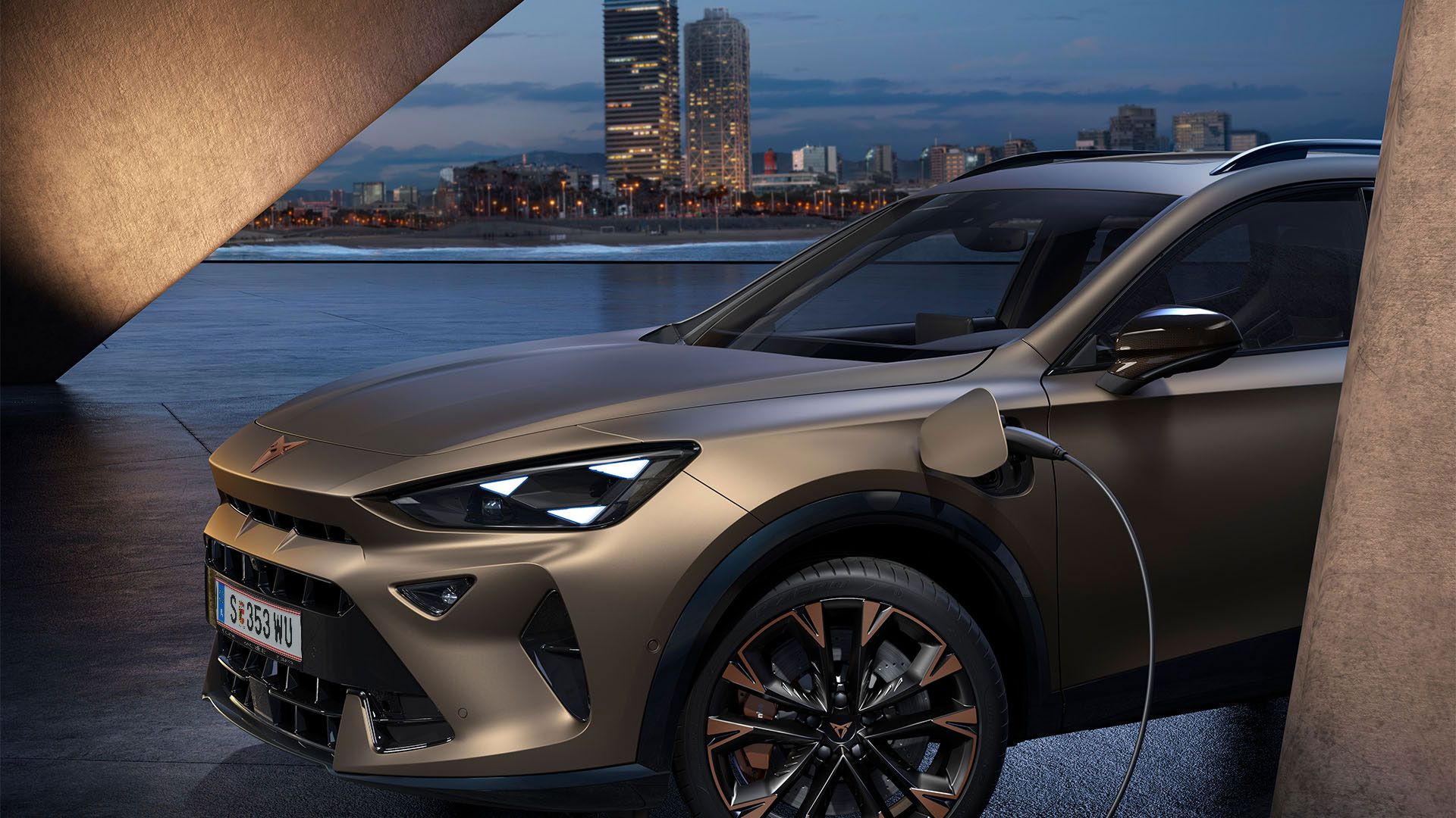 Detailansicht CUPRA Formentor beim Laden