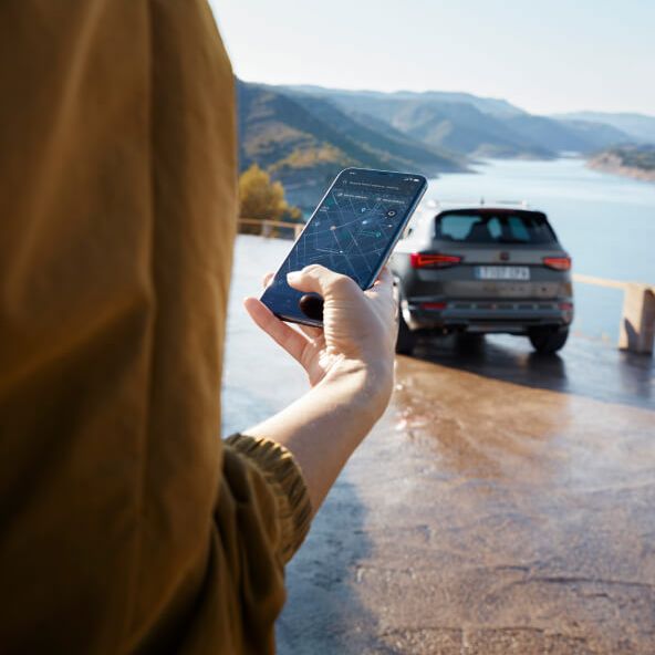 CUPRA Connect am Smartphone