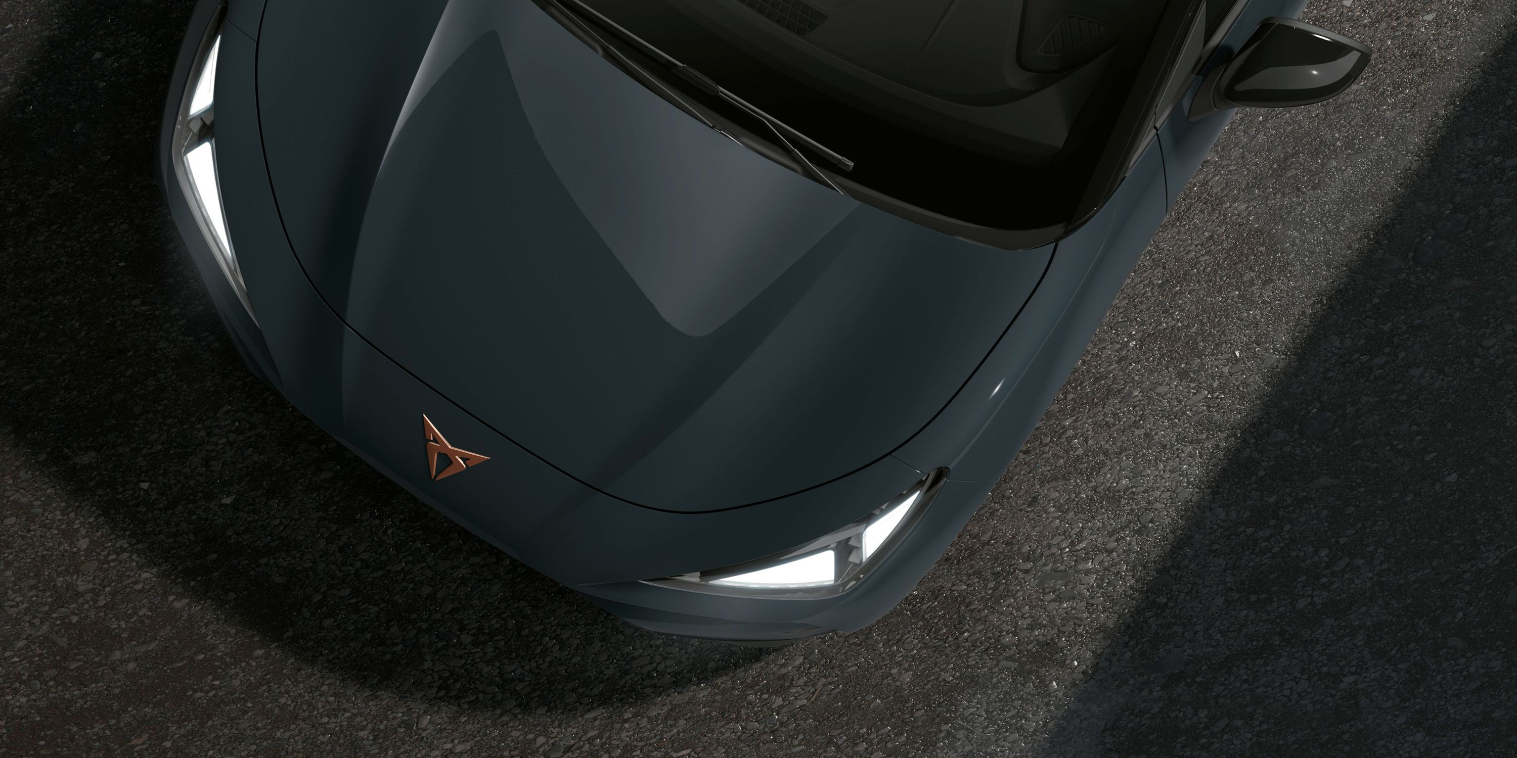 CUPRA Raval in Fjord-Blau