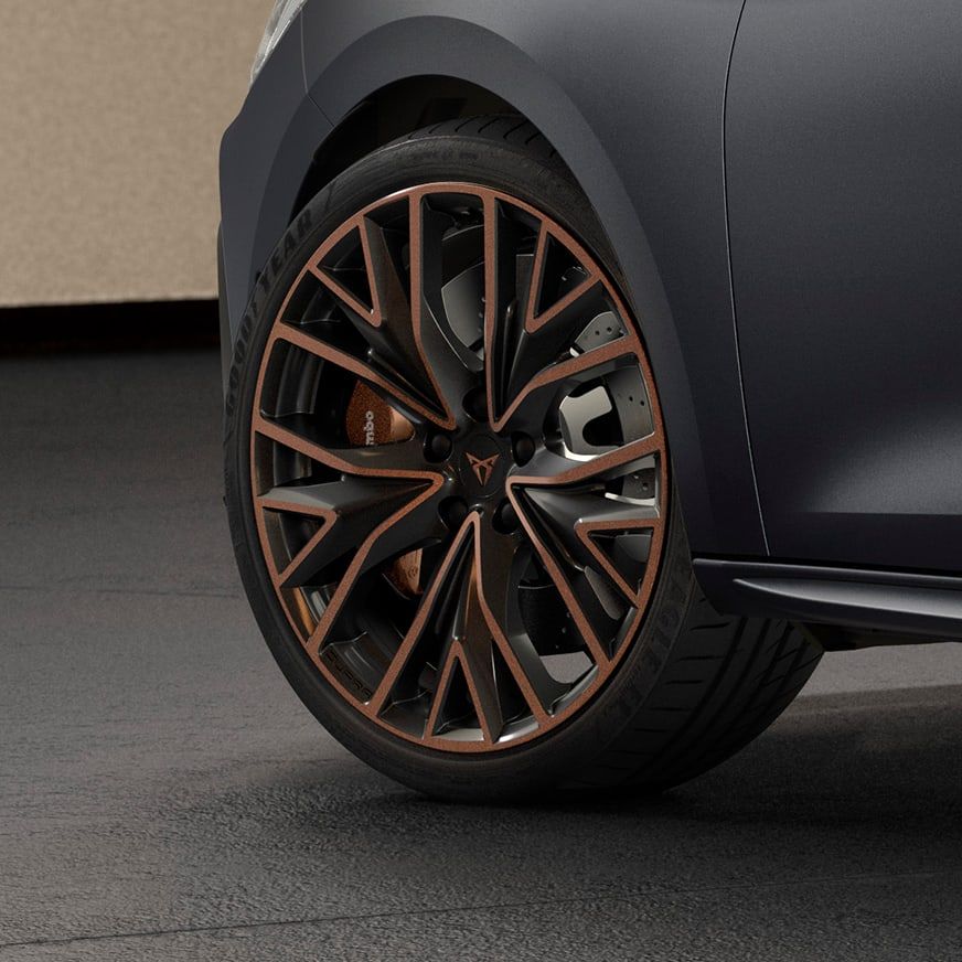CUPRA Leon Detailansicht Bremsen