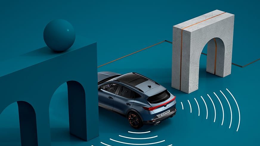 Darstellung Rückfahrassistent