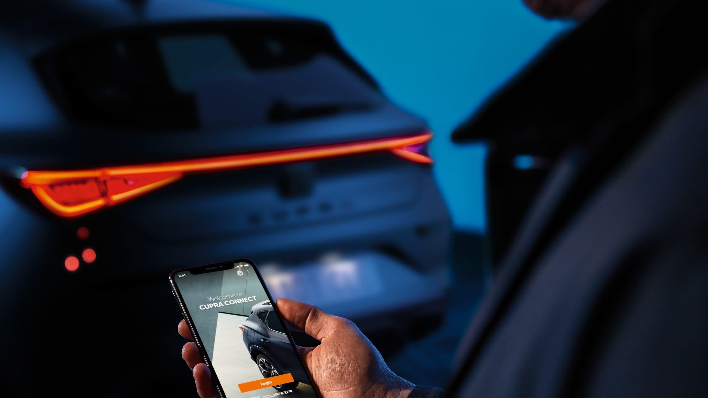 Temperaturregelung über Smartphone mit CUPRA App