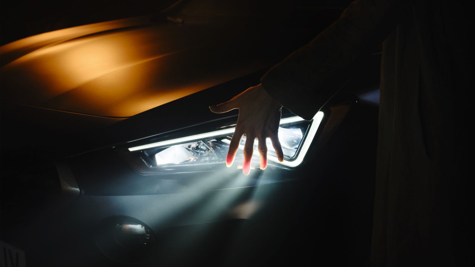 CUPRA Formentor Detailaufnahme des Frontscheinwerfers