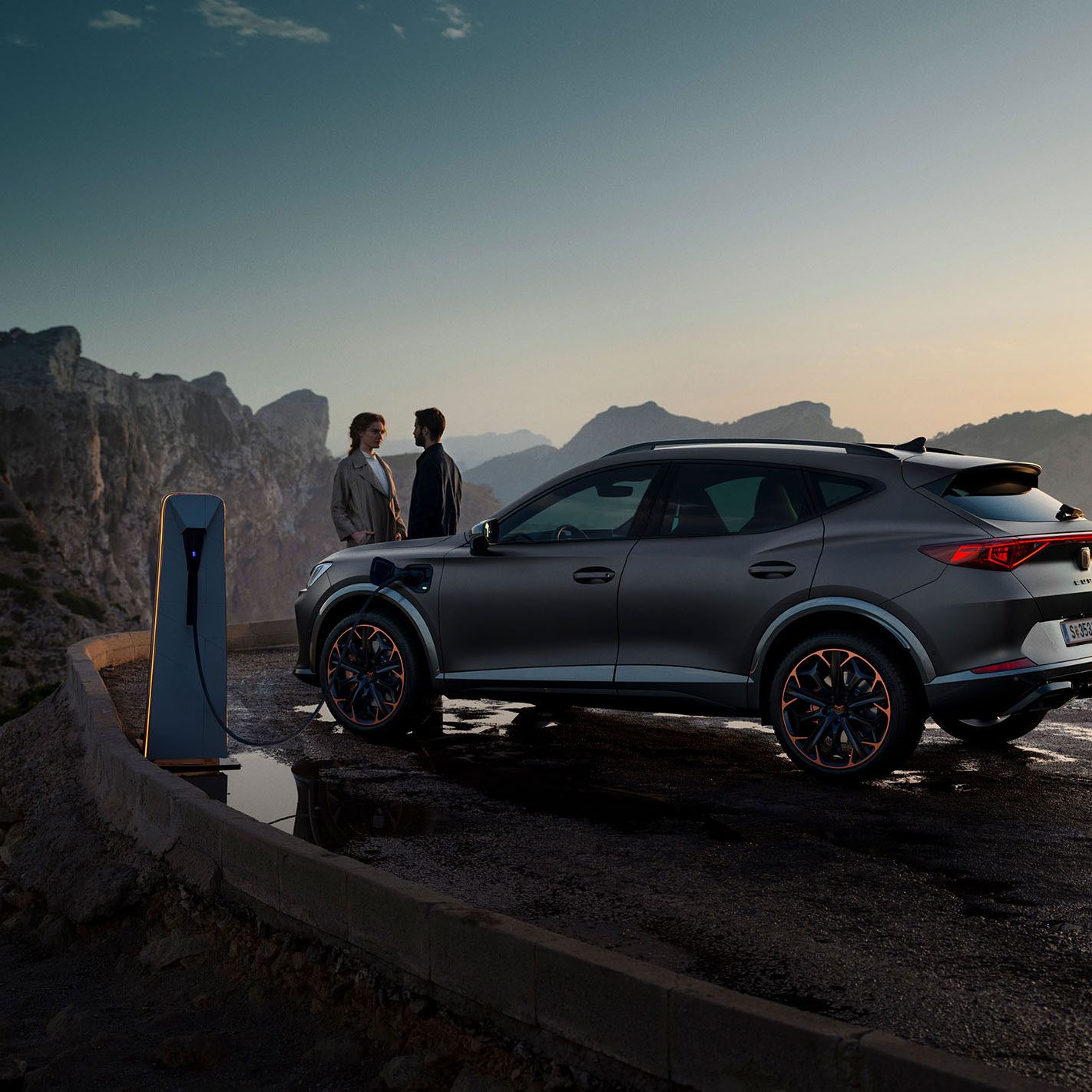 Detailansicht Frontscheinwerfer CUPRA Formentor