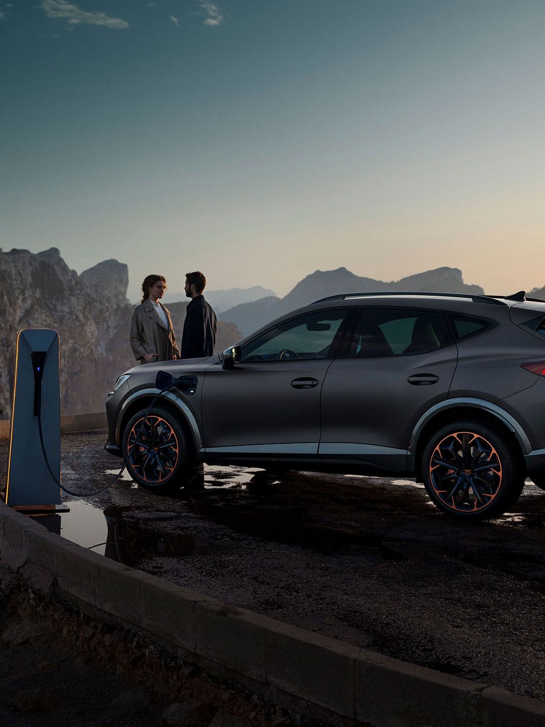 Detailansicht Frontscheinwerfer CUPRA Formentor